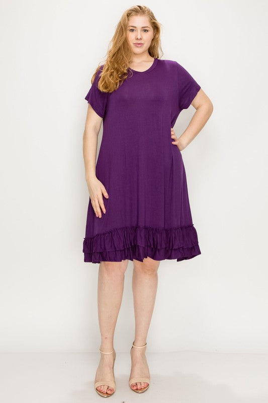 Plus Size Midi Dress