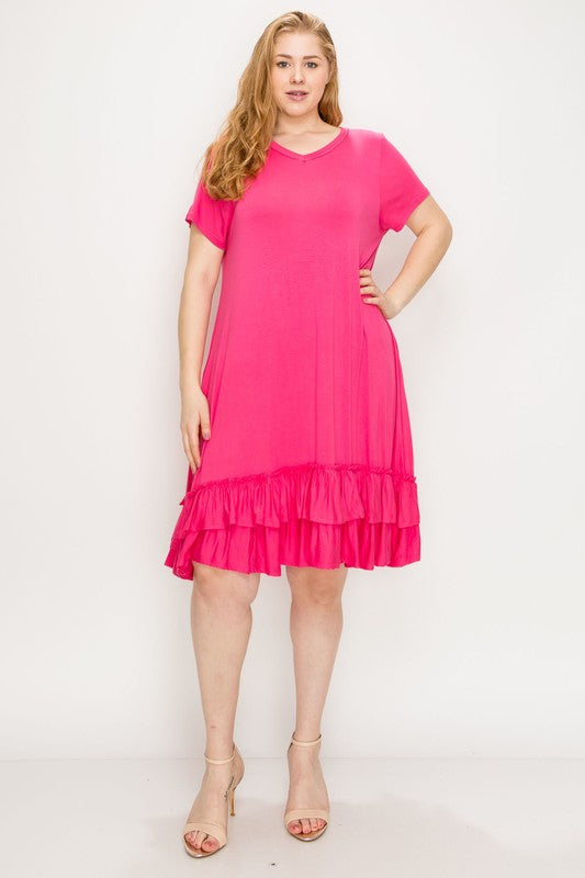 Plus Size Midi Dress