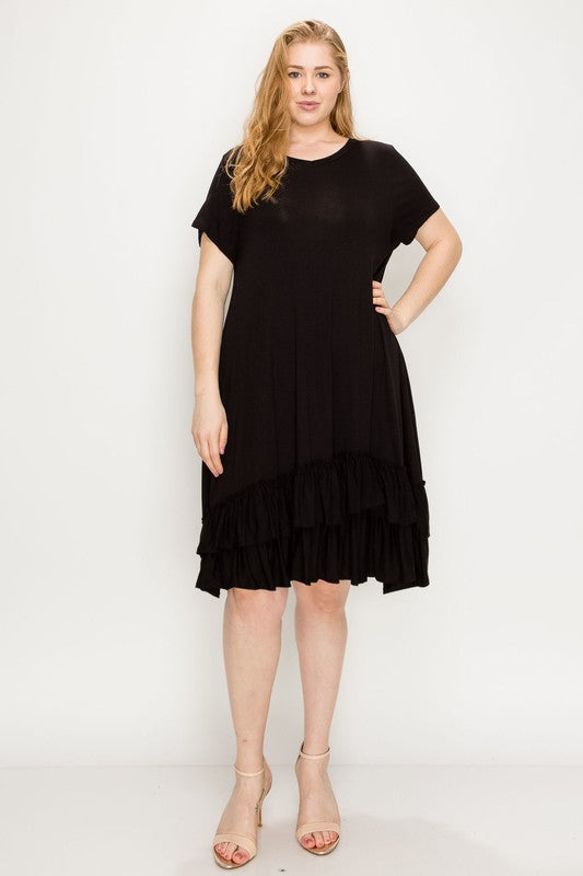 Plus Size Midi Dress