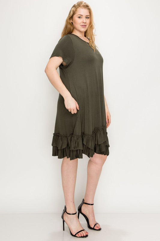 Plus Size Midi Dress