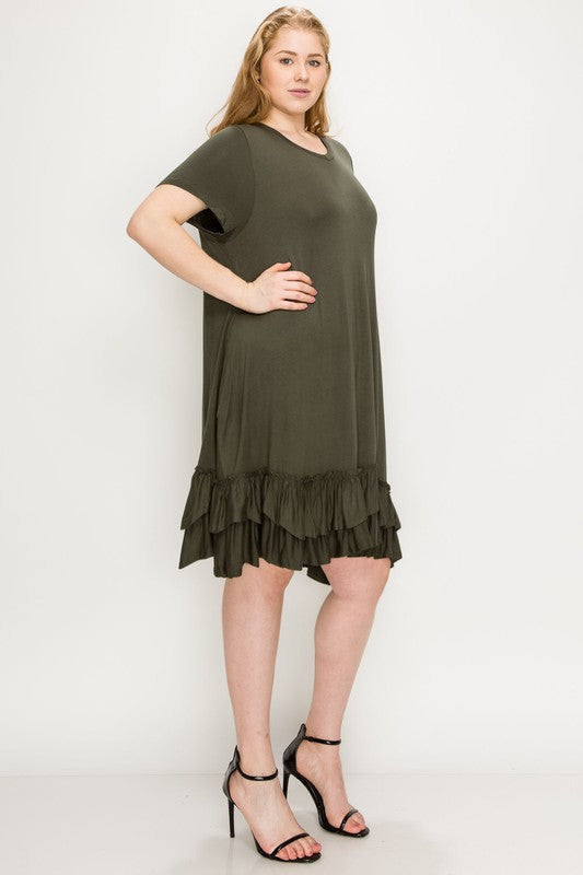 Plus Size Midi Dress