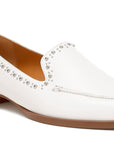 Wolferton Delicate Stud Detail Leather Loafers