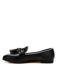 Mythos Dual Tone Tassel Loafers