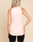 Culture Code Ribbed Round Neck Tank