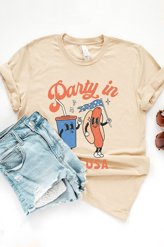 Party in the USA Graphic Tee - Online Only