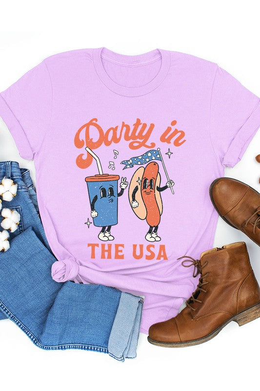 Party in the USA Graphic Tee - Online Only