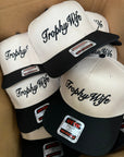 Trophy Wife - Black Vintage Trucker Hat - My Pampered Life Seattle