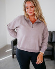 Vonn Half Zip Pullover by Lily and Lottie