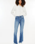 Kancan High Rise Frayed Hem Jeans