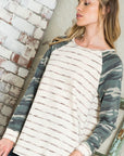 e Luna PLUS Camo Mix and Match Top