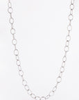 Lilou Chain bracelet and necklace set - silver