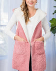 e Luna Sherpa Long Vest