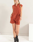 HYFVE Linen Shirt and Shorts Set