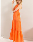 HYFVE Halter Neck Cover Up Maxi Dress