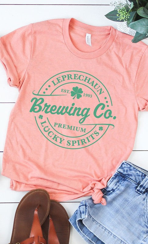 Leprechaun Brewing Co Graphic Tee