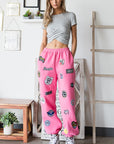 Jade By Jane Hight waist Multi Patches Jogger Pants PLUS