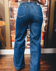 Daria Detail Loose Cuffed Jeans