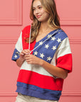 BiBi American Flag Theme Hoodie