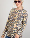 e Luna PLUS Cheetah Sweatshirt