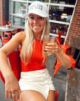 Here for the Beer Trucker Hat - My Pampered Life Seattle