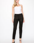 Annelise Stretch Suede Pant