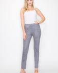 Annelise Stretch Suede Pant