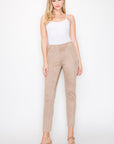 Annelise Stretch Suede Pant