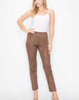 Annelise Stretch Suede Pant