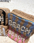 Beach XL Makeup Bag with Puka Shells - My Pampered Life Seattle