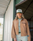All I want for Christmas is a Cowboy - Green Vintage Trucker Hat