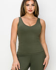 Buttery Soft Built-In Bra Tank | S–3XL