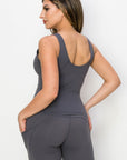 Buttery Soft Built-In Bra Tank | S–3XL