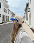 Booked and Busy - Royal Blue Vintage Trucker Hat - My Pampered Life Seattle