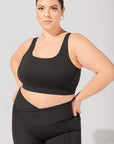 Full Size Tone Bra - Black