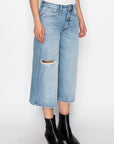 Artemis Vintage Ultra High Rise Relaxed Wide Leg Jort Jeans