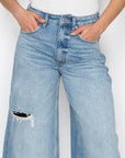 Artemis Vintage Ultra High Rise Relaxed Wide Leg Jort Jeans
