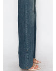 Artemis Vintage Elise Tummy Control High Rise Cuffed Wide Leg Jeans