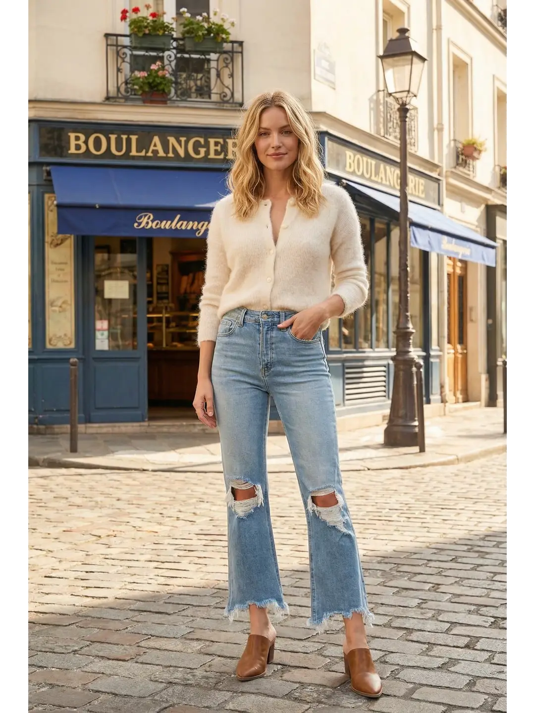 Artemis Vintage Raelynn Ultra High Rise Modern Wide Leg Jeans