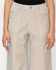 Artemis Vintage High Rise Cropped Palazzo Jeans