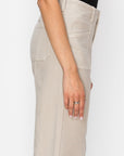 Artemis Vintage High Rise Cropped Palazzo Jeans