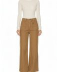 Artemis Vintage Bistre High Rise Tummy Control Palazzo Jeans