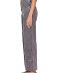 Artemis Vintage High Rise Tummy Control Grey Palazzo Jeans