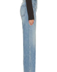 Artemis Vintage Noemi High-Rise Flare Jeans with Front Pocket Detail – Medium Wash