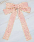 Artful Stitch Bow Hair Clip