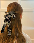 Artful Stitch Bow Hair Clip