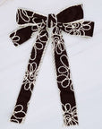 Artful Stitch Bow Hair Clip