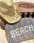 Beach XL Makeup Bag with Puka Shells - My Pampered Life Seattle