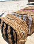 Beach XL Makeup Bag with Puka Shells - My Pampered Life Seattle