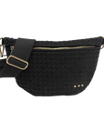 Suede Westlyn Woven Bum Bag