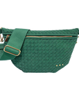 Suede Westlyn Woven Bum Bag